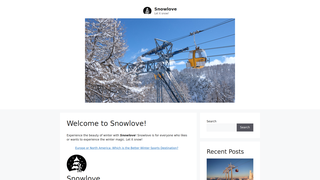 Thumbnail of snow-love.com