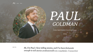 Thumbnail of pauljgoldman.com