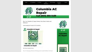 Thumbnail of columbiaacrepair.com