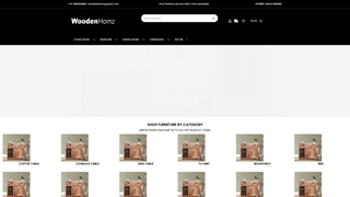 Thumbnail of woodenhomz.com