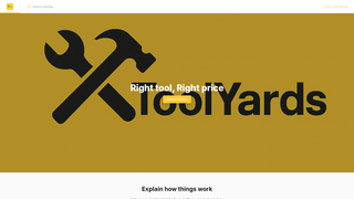 Thumbnail of toolyards.com