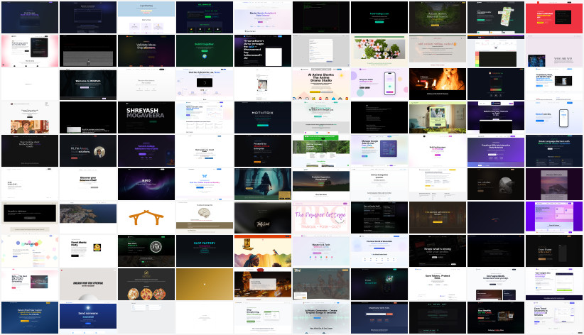 Top 100 Website Launches - December 25, 2025
