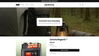 Thumbnail of zenvialabs.com