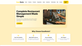 Thumbnail of easeresto.com