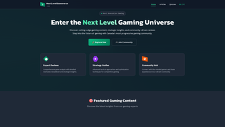 Thumbnail of nextlevelgameverse.com