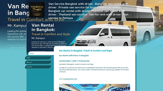 Thumbnail of vanservicebangkokdriver.com