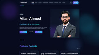 Screenshot of affanbuilds.com