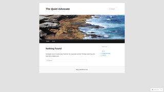 Thumbnail of the-quiet-advocate.com