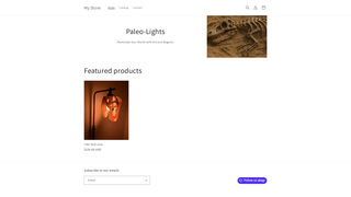 Thumbnail of paleolights.com