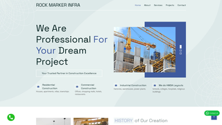 Thumbnail of rockmarkerinfra.com