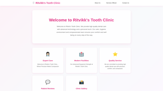 Thumbnail of ritvikkstoothclinic.com