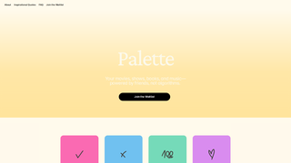 Screenshot of joinpalette.app