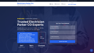 Thumbnail of electricianparkerco.com