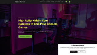Thumbnail of highrollergrid.com