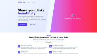 Thumbnail of lnklist.com