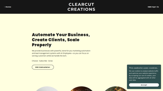 Thumbnail of clearcut-creations.com