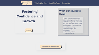Thumbnail of exponential-tutoring.com
