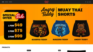 Thumbnail of angryteddygear.com