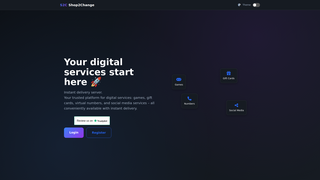 Thumbnail of shop2change.com