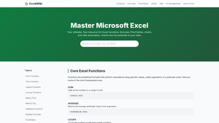Thumbnail of excelwiki.com