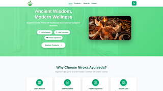 Thumbnail of niroxaayurveda.com