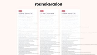 Thumbnail of roanokeradon.com
