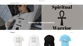 Thumbnail of spiritualwarriorclothing.com