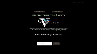Thumbnail of velourrestaurant.com