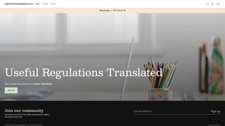 Thumbnail of normsandregulations.com