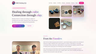 Screenshot of he-healingarts.org