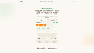 Screenshot of poople-game.com