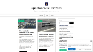 Thumbnail of spontaneoushorizons.com