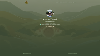 Thumbnail of ayuksel.com