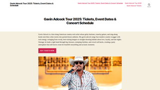 Thumbnail of gavinadcock.org