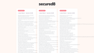 Thumbnail of secured8.com