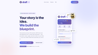 Screenshot of trydraftd.app