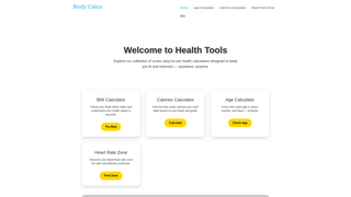 Thumbnail of bodycalcu.com