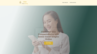 Thumbnail of olderasiandating.com