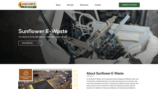 Thumbnail of sunflowerewaste.com