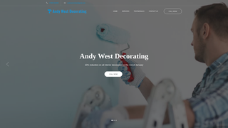 Thumbnail of andywestdecorating.com