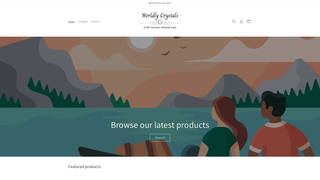 Thumbnail of worldlycrystals.com