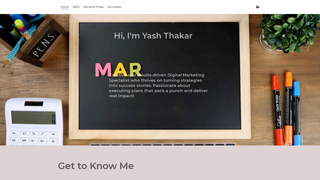 Thumbnail of yashthakar.com