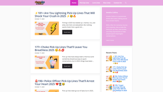 Thumbnail of pickuplinefactory.com