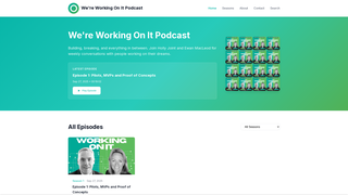 Thumbnail of workingonitpodcast.com