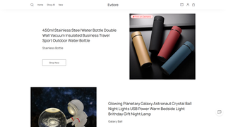 Thumbnail of evdore.com