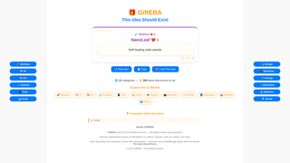 Screenshot of gifteba.com