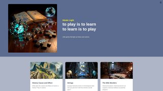 Screenshot of ideatelight.org