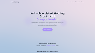 Thumbnail of pawsandhealing.com