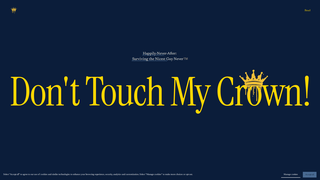 Thumbnail of donttouchmycrown.com