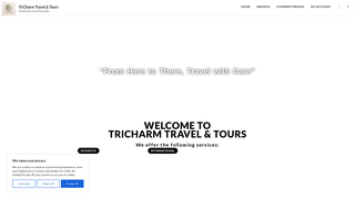 Thumbnail of tricharmtravels.com